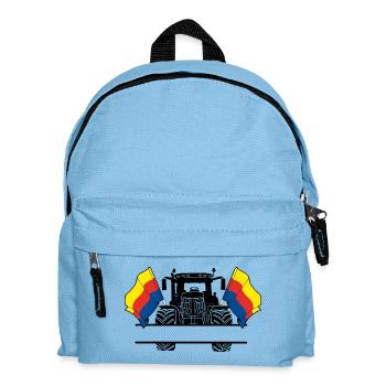North Holland_Tractor_Custom_Edition - Kids' Backpack - light blue - Front