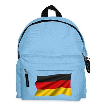 Drapeau allemand – Flottement - Sac à dos Enfant - bleu clair - Devant