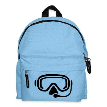 Diving Goggles Diving Diver Gift - Kids' Backpack - light blue - Front