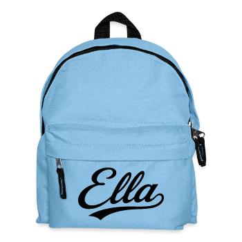 Ella Name Gift Avant-Famille - Sac à dos Enfant - bleu clair - Devant