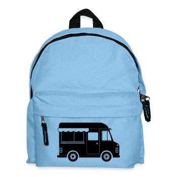 Food truck - Kids' Backpack - light blue - Front