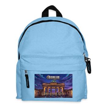 Brandenburger Tor - Kinder Rucksack - Hellblau - Vorne