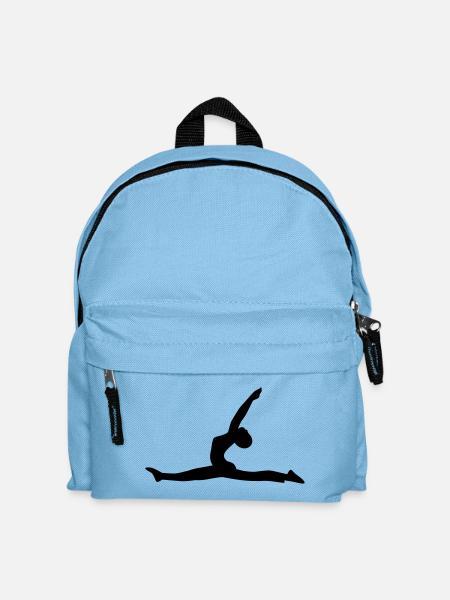 fitness - Kinder Rucksack - Hellblau