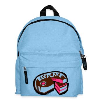 beefcake - Kids' Backpack - light blue - Front