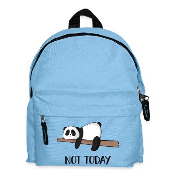 Not Panda today - Kids' Backpack - light blue - Front