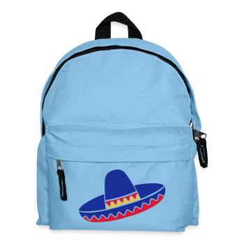 Sombrero Azul de Fiesta - Kinder Rucksack - Hellblau - Vorne