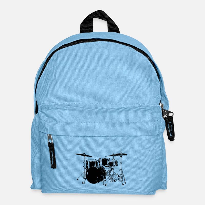 DRUM KIT - Sac à dos Enfant - bleu clair