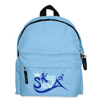 snowboarding - Kinder Rucksack - Hellblau - Vorne