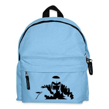 Schweißer - Kinder Rucksack - Hellblau - Vorne