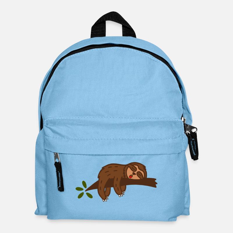 sloth - Kids' Backpack - light blue