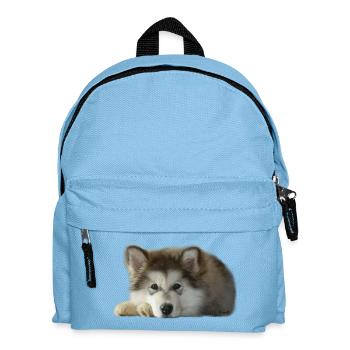 Maia Malamute Puppy - Kids' Backpack - light blue - Front