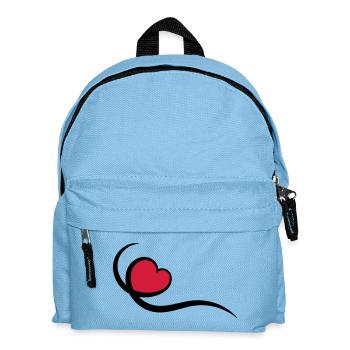 Coeur - Sac à dos Enfant - bleu clair - Devant