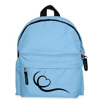 Coeur - Sac à dos Enfant - bleu clair - Devant