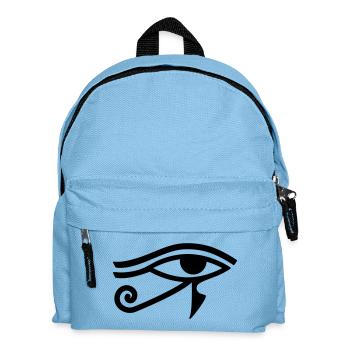 Horusauge Eye of Horus Egyptian Hieroglyph - Kids' Backpack - light blue - Front