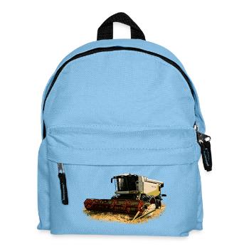 Claas Combine Harvester Lexion 550 - Kids' Backpack - light blue - Front