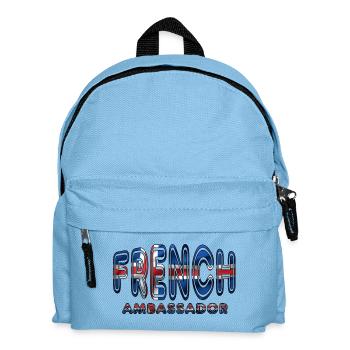 English Ambassador - Kids' Backpack - light blue - Front