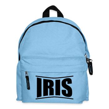 t-shirt Iris t-shirt gift idea - Kids' Backpack - light blue - Front