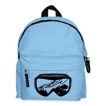 Lunettes de snowboard - Sac à dos Enfant - bleu clair - Devant