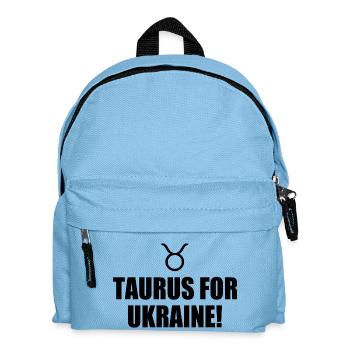 taurus for ukraine - Kinder Rucksack - Hellblau - Vorne