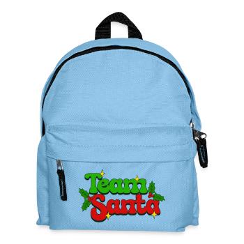 Santa Claus gift idea for festive mood - Kids' Backpack - light blue - Front