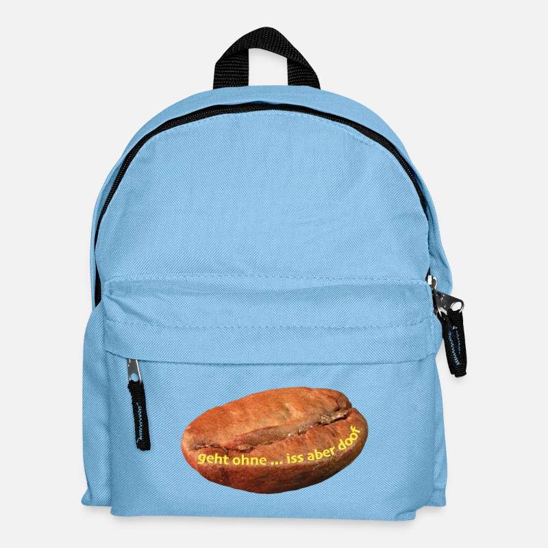Coffee bean - Kids' Backpack - light blue