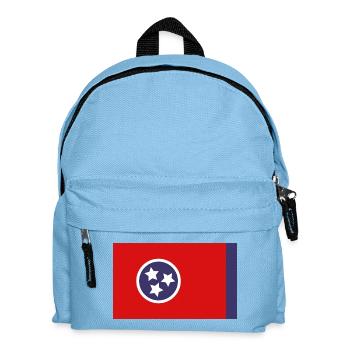Tennessee flag - Kids' Backpack - light blue - Front