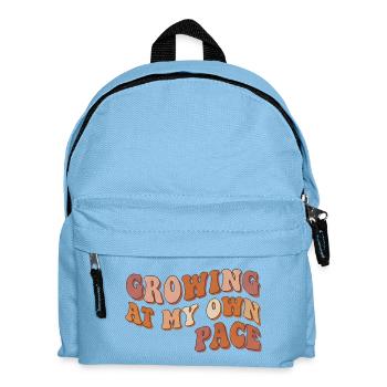 I Grow at My Own Pace - Kids' Backpack - light blue - Front