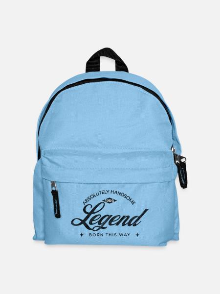 Vintage Born This Way – Absolutely Handsome 60 - Kinder Rucksack - Hellblau