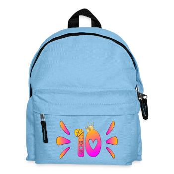 Ten 10th Birthday - Kids' Backpack - light blue - Front
