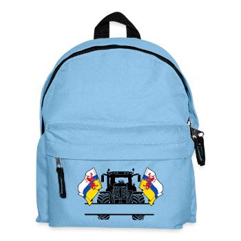 Limburg_Tractor_Custom_Edition - Kids' Backpack - light blue - Front
