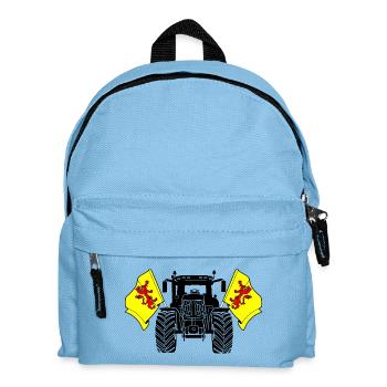South Holland_Tractor_Pride - Kids' Backpack - light blue - Front