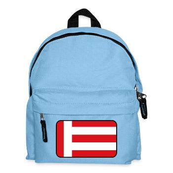 Eindhoven-Flaggenlogo - Kinder Rucksack - Hellblau - Vorne