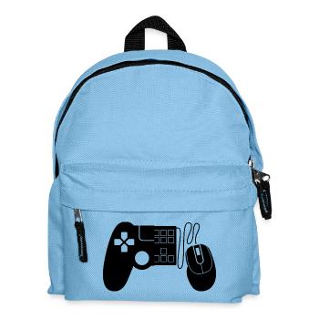 Manettes de jeu - Sac à dos Enfant - bleu clair - Devant