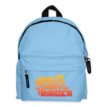 VinylRaider Merch - Kids' Backpack - light blue - Front