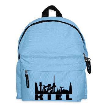 skyline kiel - Kinder Rucksack - Hellblau - Vorne