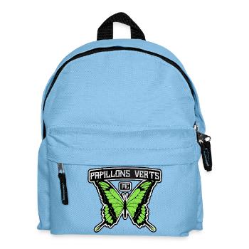 Papillons Verts MC - Sac à dos Enfant - bleu clair - Devant