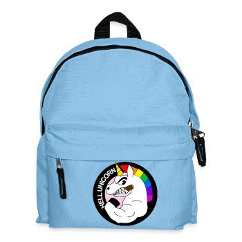 hell unicorn - Kids' Backpack - light blue - Front