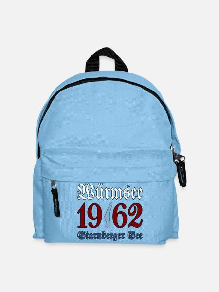 1962 Würmsee - Starnberger See - Kinder Rucksack - Hellblau