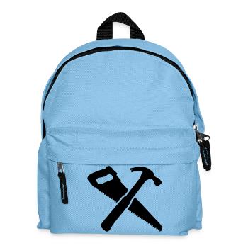 mechanic - Kids' Backpack - light blue - Front