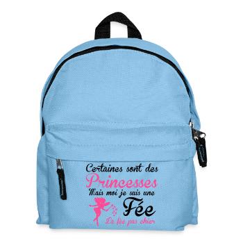 la fée pas chier - Sac à dos Enfant - bleu clair - Devant