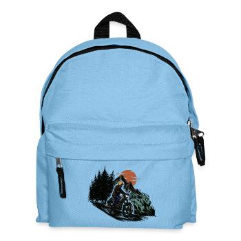 Freerider Moto Montagne - Sac à dos Enfant - bleu clair - Devant