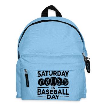 Baseball Day - Kids' Backpack - light blue - Front