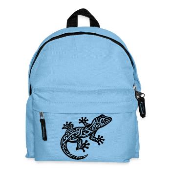 Lézard tribal - Sac à dos Enfant - bleu clair - Devant