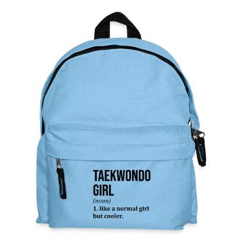 Taekwondo Taekwondo Taekwondo - Kids' Backpack - light blue - Front