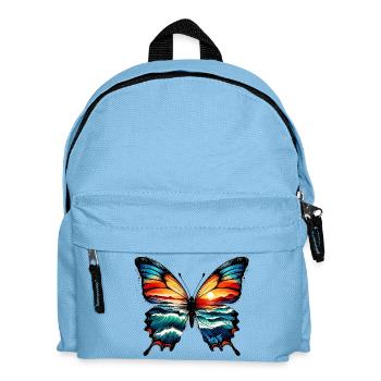Papillon - Sac à dos Enfant - bleu clair - Devant