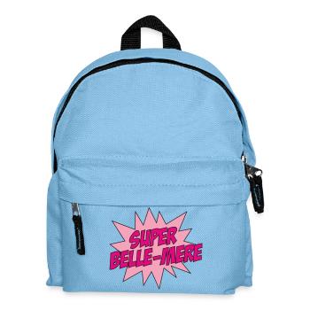 Super Belle-Mère / Fête des Mères - Sac à dos Enfant - bleu clair - Devant