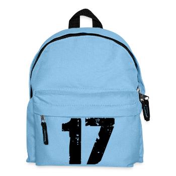 17 - Kinder Rucksack - Hellblau - Vorne