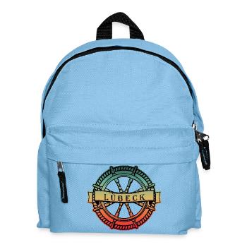 Nordstyle Lübeck Anchor Design No. 1 City - Kids' Backpack - light blue - Front