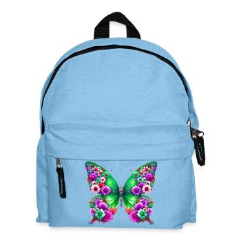 Butterfly - Kids' Backpack - light blue - Front