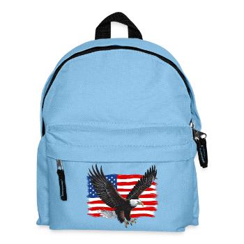United States - Kids' Backpack - light blue - Front